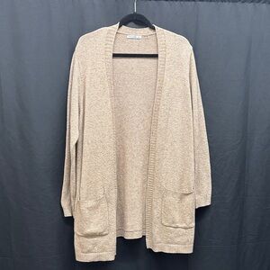 Pink Clover Women's Tan Cardigan